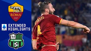 Roma vs Sassuolo Extended Highlights  Serie A  CBS Sports Golazo [upl. by Lora]