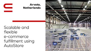 Arvato Netherlands Scalable and flexible ecommerce fulfillment using AutoStore [upl. by Elish]