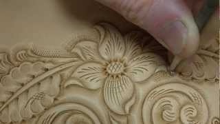 Tooling and Carving Leather [upl. by Lleznod]