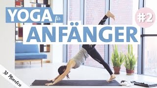 Yoga für Anfänger  30 Minuten Vinyasa Home Workout [upl. by Esdnyl899]