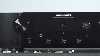 Marantz PM7000N Integrated Stereo Amplifier with HEOS Builtin [upl. by Annairt]