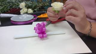 How to Create a Corsage with Bow [upl. by Cherian]