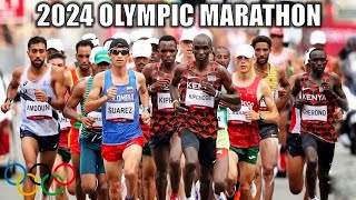 the 2024 OLYMPIC MARATHONParis [upl. by Wareing]