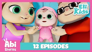 Abi Stories  One Hour  12 FULL Episodes  Eli Kids Educational Cartoon [upl. by Thorne]