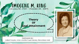 Imogene King Theory of Goal Attainment [upl. by Anyela]