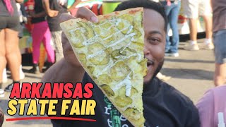 Everything I Ate at the Arkansas State Fair [upl. by Kcirrem]