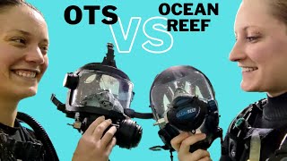 Everything You Need to Know About Full Face Mask Diving Pros and Cons  OTS vs Ocean Reef [upl. by Wall18]