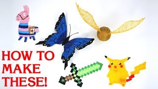 3D Pen Art  5 EASY Ideas for Beginners [upl. by Adachi]