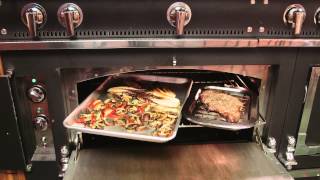 La Cornue Chateau Ranges  Oven Broiling [upl. by Juliann]