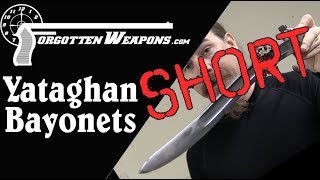 Forgotten Weapons Short Yataghan Bayonets [upl. by Magnien]