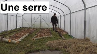 Une serre pour de la permaculture etc [upl. by Kennie]