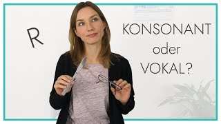 R  Aussprache als Konsonant oder als Vokal [upl. by Salvadore]