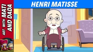 Art with Mati and Dada – Henri Matisse  Kids Animated Short Stories in English [upl. by Gnos]