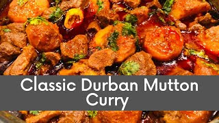 Classic Durban Mutton Curry  durbanmuttoncurry muttoncurry perimaskitchen [upl. by Elleimac]