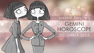 Gemini December 2023 Astrology Horoscope Forecast [upl. by Anaihs]