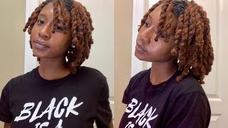 How to Two Strand Twist Locs [upl. by Rosecan272]