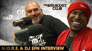 NORE amp DJ EFN Talk Drink Champs Squashing Beef Preserving Hip Hop Culture amp More [upl. by Arikahs579]