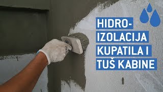 Hidroizolacija kupatila i tuš kabine [upl. by Hernardo]