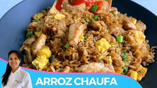 🇵🇪 ARROZ CHAUFA DE POLLO  RECETA PERUANA [upl. by Finah761]