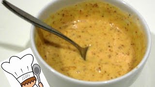 SALSA DE MOSTAZA Y MIEL EN 1 MINUTO  Cocina con Luis [upl. by Farrar]