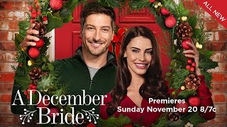 Preview  A December Bride  Starring Daniel Lissing and Jessica Lowndes  Hallmark Channel [upl. by Ardnoet]