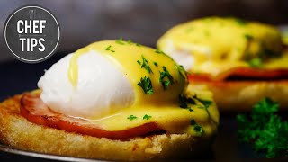 Blender Hollandaise Sauce Recipe  Chef Tips [upl. by Zenia]