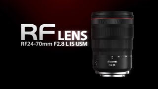 Introducing the RF2470mm F28 L IS USM Canon Official） [upl. by Aihsened538]