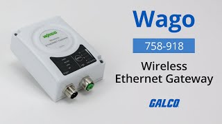 Wagos 758918 Wireless Ethernet Gateway [upl. by Mulford575]