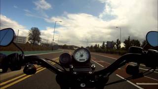 2012 HarleyDavidson XR1200X Review by Total Motorcycle [upl. by Simonne]