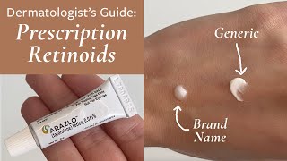 Tretinoin Adapalene How to find the Right Prescription Retinoid for Your Skin  Dr Sam Ellis [upl. by Neumeyer898]