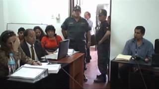 Juicio Oral  Homicidio [upl. by Anavas]