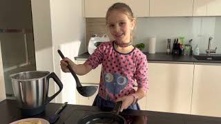 Pfannkuchen Rezept für Kinder Thermomix [upl. by Lechar]