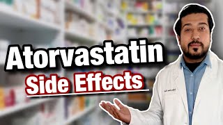 Atorvastatin Side Effects  7 SURPRISING Side Effects to CATCH [upl. by Naitsirhk]