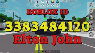 Elton John Roblox Song IDs [upl. by Nnylram856]