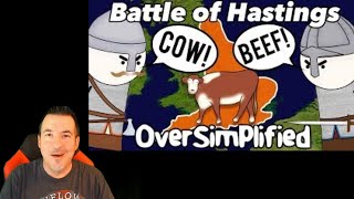 HASTINGS  OVERSIMPLIFIED  Historian Reaction The War that Changed the English Language [upl. by Scevour]