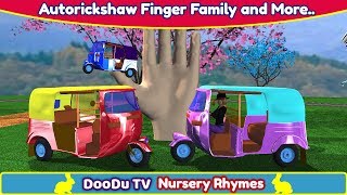 AutoRickshaw Rhymes  Finger Family Nursery Rhymes  Auto Rickshaw Video for Children amp more Rhymes [upl. by Namhcan234]