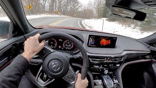 2022 Acura MDX ASpec  POV Driving Impressions [upl. by Bolton]