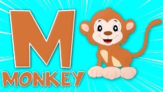 the phonics letter M song  ABC song  alphabets song  nursery rhymes  childrens song [upl. by Nyltiac382]