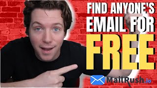 How to Find Anyones Email Address for FREE [upl. by Milano]