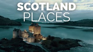 10 Best Places to Visit in Scotland  Travel Video [upl. by Latnahc]