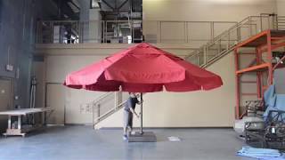 How to Assemble Cantilever Umbrella Base amp Canopy [upl. by Ajtak]