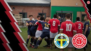 3 RED CARDS  Urmston Town Vale vs Stretford Paddock FC  Match Highlights [upl. by Oshinski]