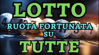 TUTTE LE RUOTE AMBO TERNO e QUATERNA 💣 Scopri i Numeri VINCENTI  Lotto [upl. by Anaujait]