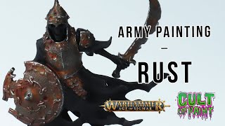 How to Paint RUST on your miniatures [upl. by Gleich393]