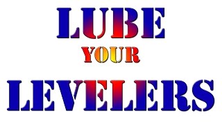 RV Maintinence Tip Lube your hydraulic Levelers [upl. by Esiralc641]