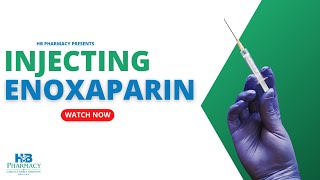 Injecting Enoxaparin [upl. by Etsirhc]