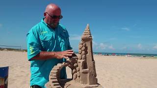 How to build a sandcastle Part 3  Rocks Arches and summary [upl. by Bride]