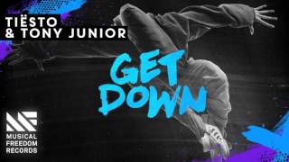 Tiësto amp Tony Junior  Get Down Official Visualizer [upl. by Mcgruter]