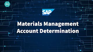 SAP MM Account Determination 1 Basic Configuration [upl. by Etem]