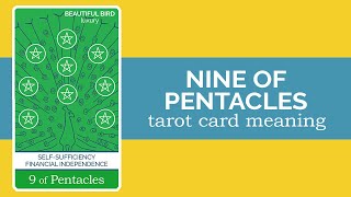 The Nine of Pentacles Tarot Card [upl. by Ayekan]